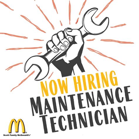 Maintenance mcdonald - Maintenance. McDonald’s. Hadley, MA 01035. Estimated $28.7K - $36.3K a year. This franchisee owns a license to use McDonald’s logos and food products, for example, when running the restaurant. Unload delivery truck 2 times a week. Posted 30+ days ago ·. 